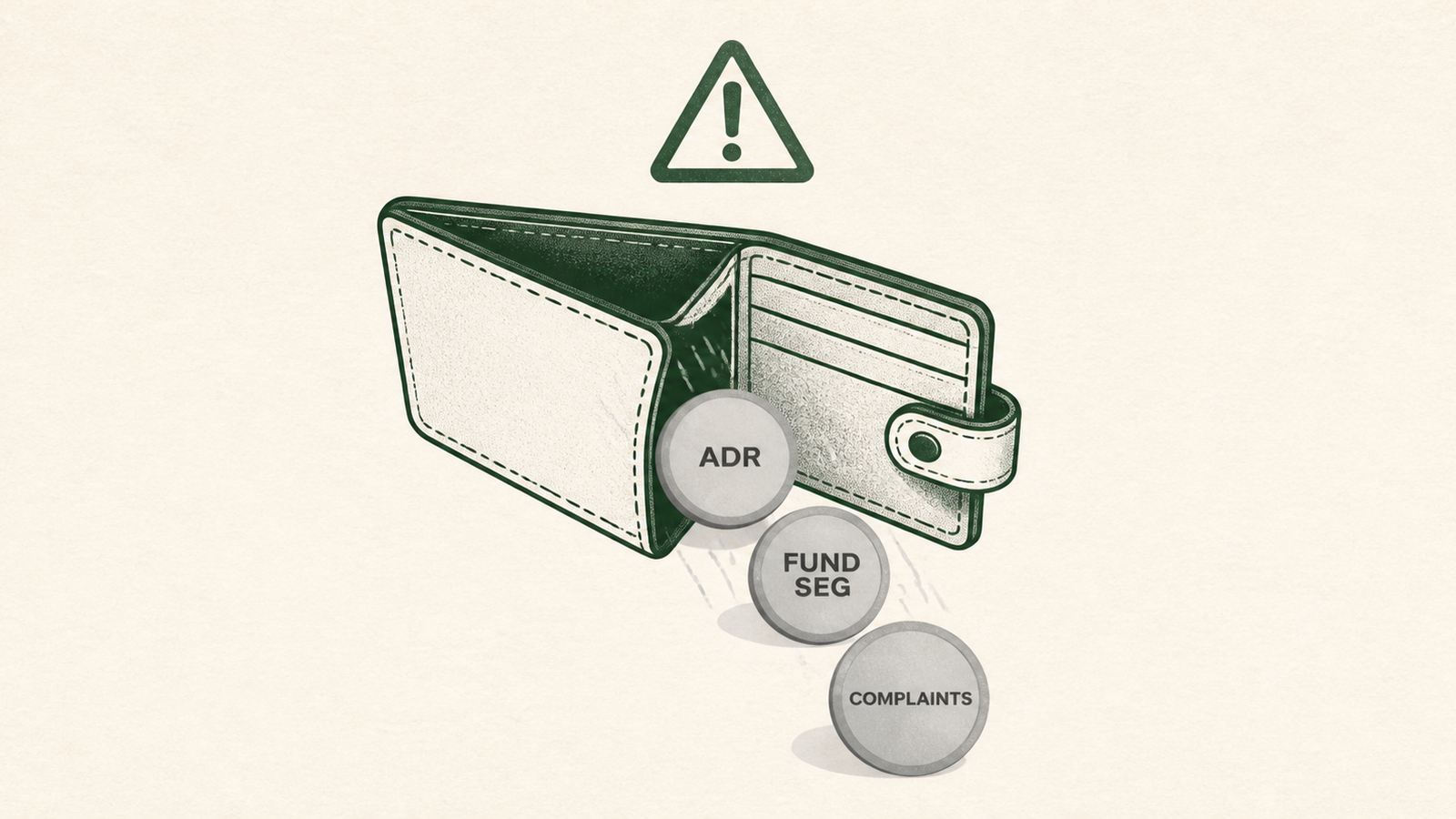Illustration of the missing consumer-protection layer between a UK household and an offshore operator's cashier